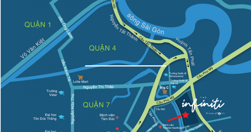 Bán Căn Hộ The Infiniti Riviera Point – Vị Trí Vàng Quận 7
