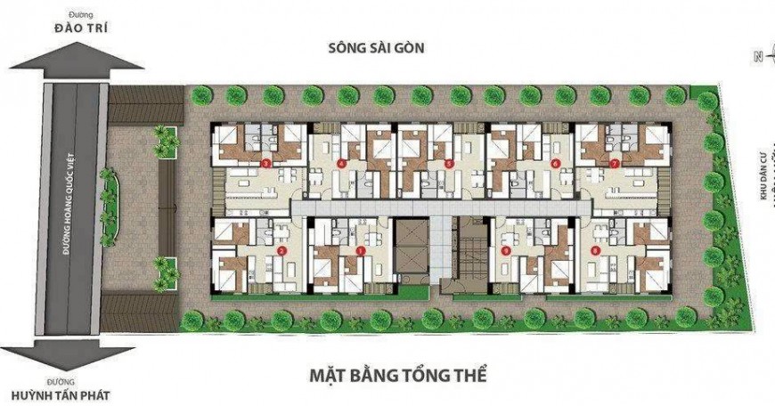 Bán Chung Cư Hoàng Quốc Việt – Giá Tốt, Vị Trí Đẹp Ngay Quận 7