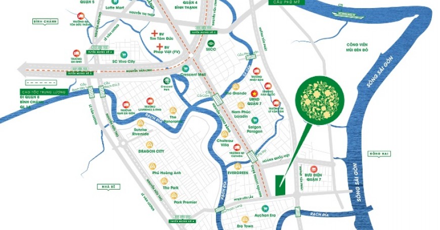 Bán căn hộ Sky Garden – Không gian sống xanh giữa lòng Quận 7