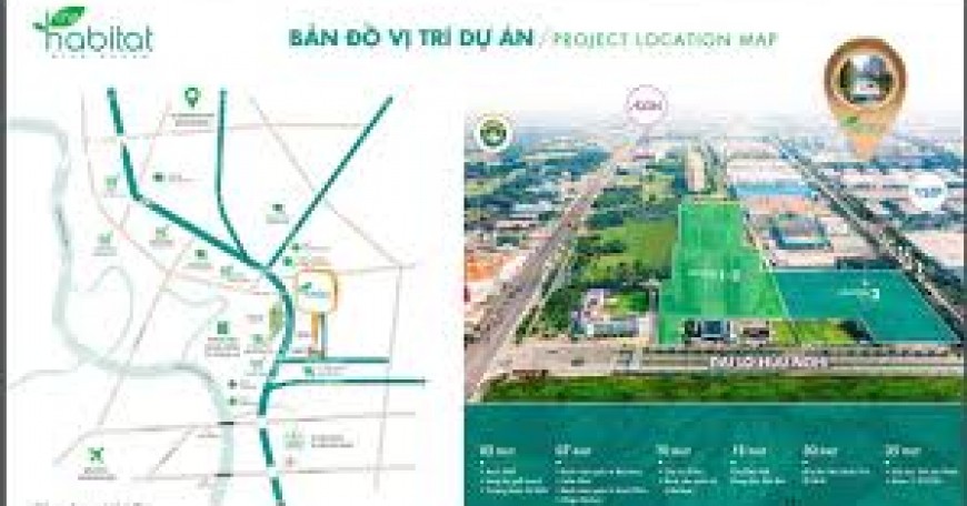 The Habitat – Căn hộ chuẩn sống xanh, an ninh 3 lớp, vị trí kết nối chiến lược