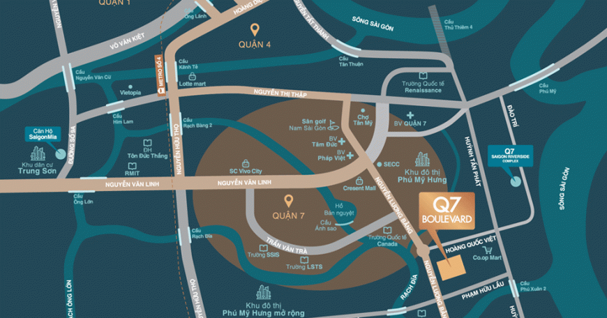 Q7 Boulevard – Cơ Hội Sở Hữu Căn Hộ Trung Tâm Quận 7 Giá Tốt Nhất Hiện Nay