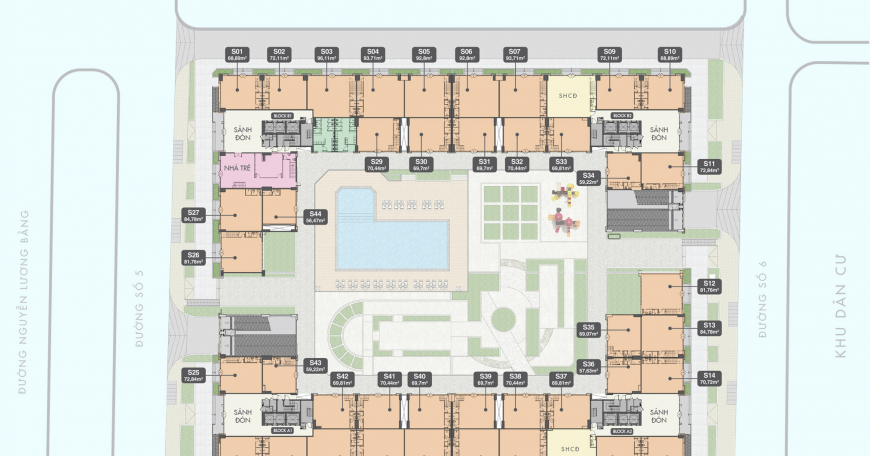 Bán căn hộ Quận 7 Q7 Boulevard, vị trí vàng – Giá 3,295 tỷ