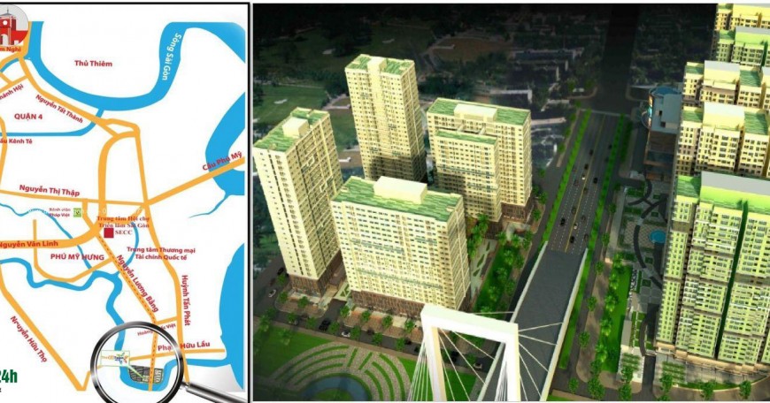 Bán căn hộ Era Town - 2PN, 3VS - Quận 7