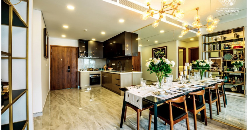 Căn hộ mẫu 70m² và 101m² The Peak Garden, Quận 7.