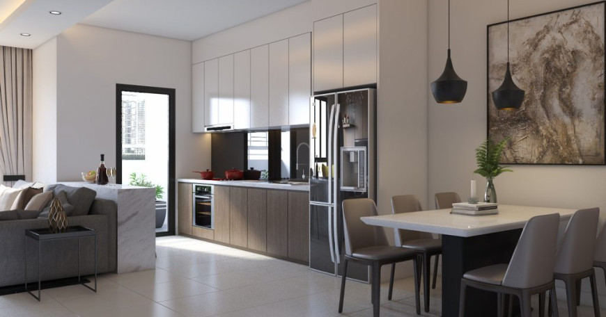 Bán căn hộ 85m2 2Pn 3Wc Full NT tại chung cư Era Town Đức Khải, quận 7.