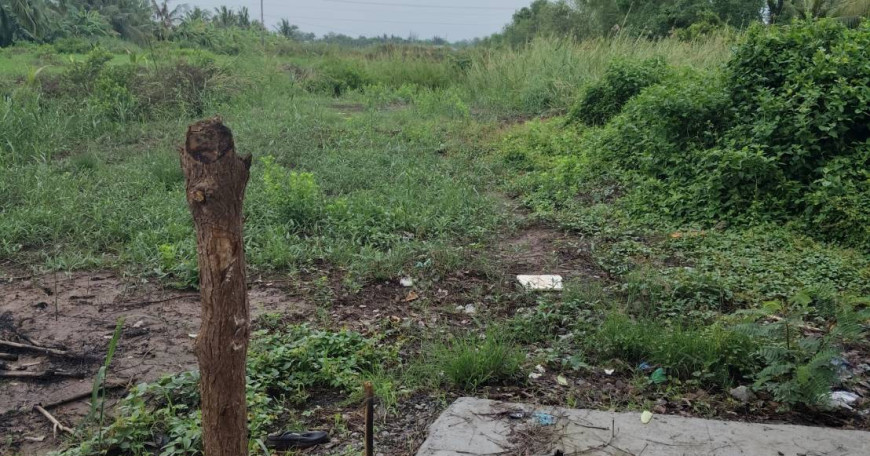 在薄寮省嘉來市鎮–艮豪鎮出售臨街土地｜價格為 12 億越南盾。