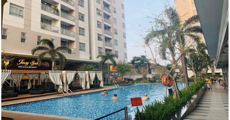 出租第七郡 Luxcity 公寓 | 價格僅 770 萬越南盾 / 月 