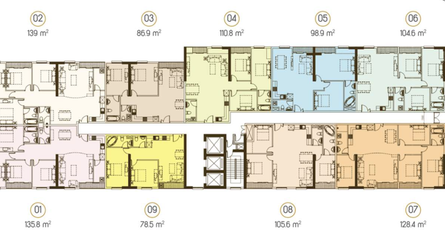 出售第四郡 Grand Riverside 公寓 | 價格 76 億 6800 