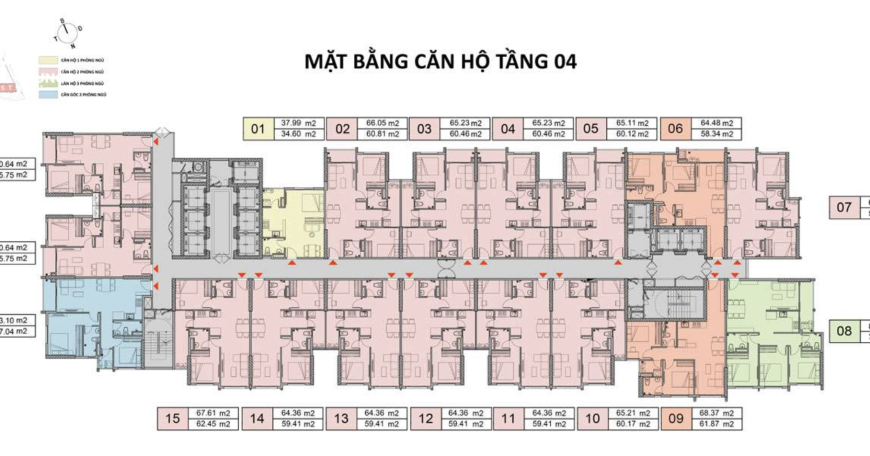 出售平盛郡 Opal Tower 公寓 | 價格 210 億越南盾