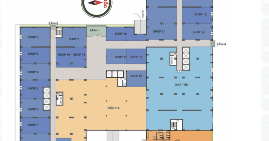 出售第二郡 Homyland Riverside 公寓店屋 | 價格 68 億 1200 萬越南盾