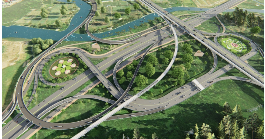 隆安省 Bến Lức 社的理想投資地點（Golden House）