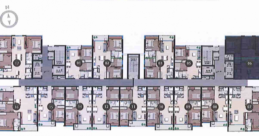 出租第七郡 SkyLine 公寓 | 月租金 1900 萬越南盾