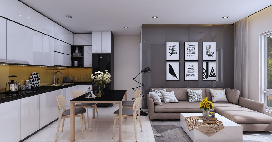 越南房地產｜越南胡志明市｜MASTERI 草田大樓（68m2, 2臥室）｜Hotline (+886) 906.975.509