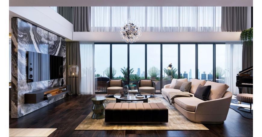 CẦN BÁN CH 74M2 2PN2WC TẠI SUNSHINE SKY CITY - NTCB - VIEW CẦU PHÚ MỸ 照片 6