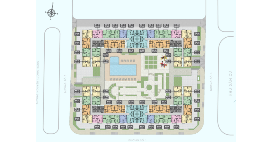 出售阮良朋路 Q7 Boulevard 公寓 | 價格 28 億 3500 萬越南盾 照片 4