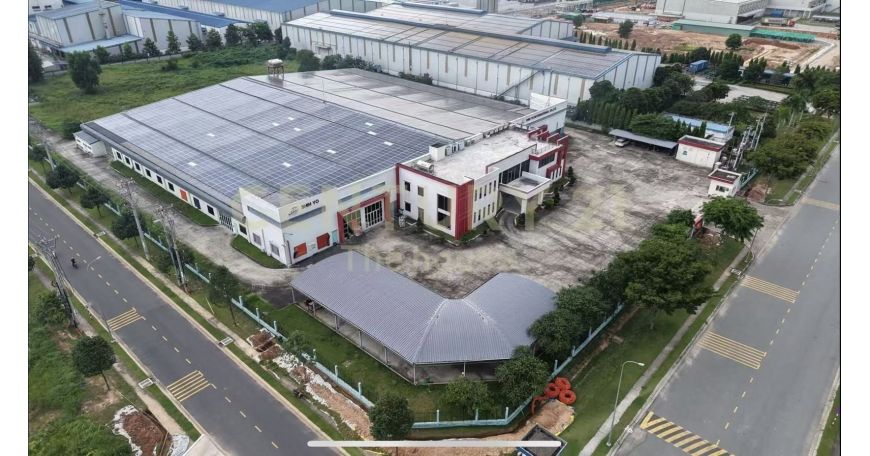 胡志明市 VSIP II-A 工業園區廠房出租|廠房約 5,000㎡+辦公樓 1,020.5㎡,每月 USD 4.5/㎡ 起 照片 3