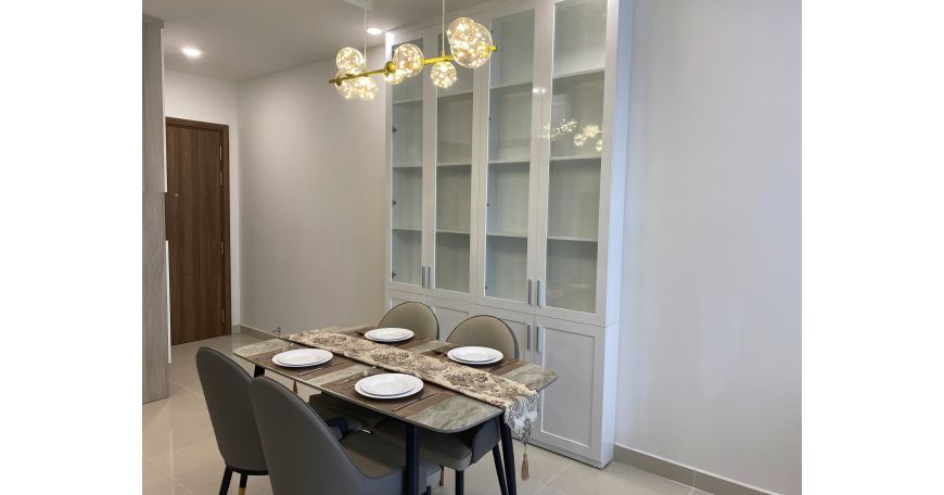 임대｜Q7 SaiGon Riverside 아파트 대楼, 2침실, 가구·가전 완비 ｜호치민시 7군｜베트남 부동산 사진 3