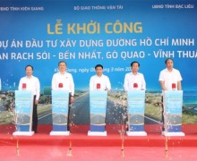 Commencement of Ho Chi Minh road project through Kien Giang and Bac Lieu