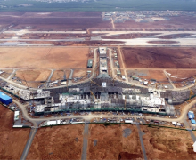 欣賞‘心臟’龍城機場經過近300天的建設