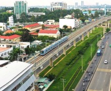胡志明市加速興建1號地鐵線路的停車場