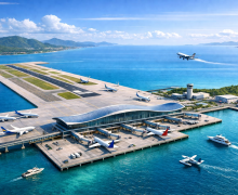 雲峰機場－越南首個建於水面上的機場項目