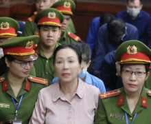 張美蘭囚禁在臨時監獄的情況下提出了對一審判決的上訴申請