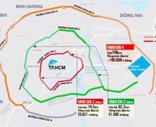 越南龍安省建议中央政府支持投资额的90%以支持胡志明市环城高速公路4号线建设