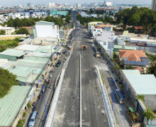 南里橋700億越盾工程於胡志明市東部即將完工：交通新未來即將到來