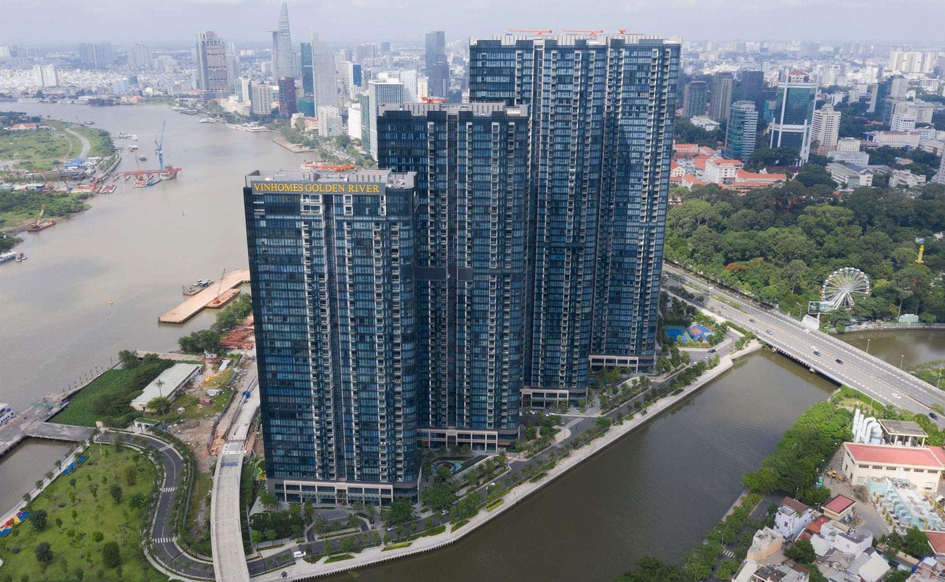 VINHOMES GOLDEN RIVER 분양 프로젝트｜호치민시 1군 '황금 입지', 사이공 강 전망