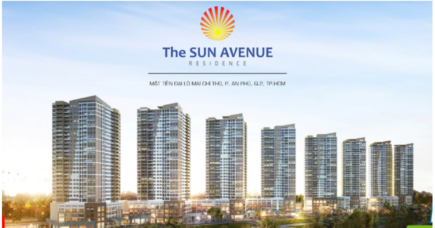 CĂN HỘ CAO CẤP THE SUN AVENUE RESIDENCE TẠI MẶT TIỀN ĐẠI LỘ MAI CHÍ THỌ-ĐỒNG  VĂN CỐNG- QUẬN 2