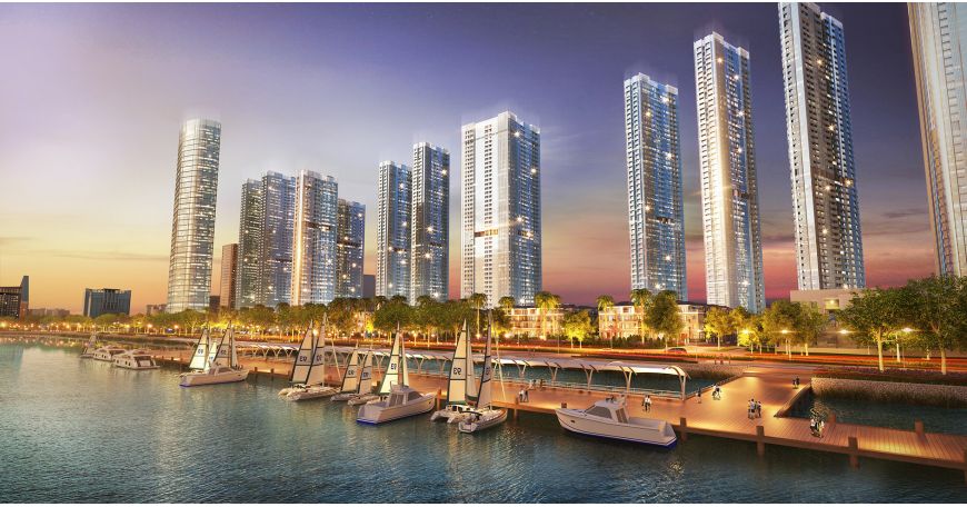 胡志明市第一郡VINHOMES GOLDEN RIVER 出售｜位於的黃金地段，西貢河濱｜越南房地產｜ FTT LAND 熱線/ LINE ID: 0812991003