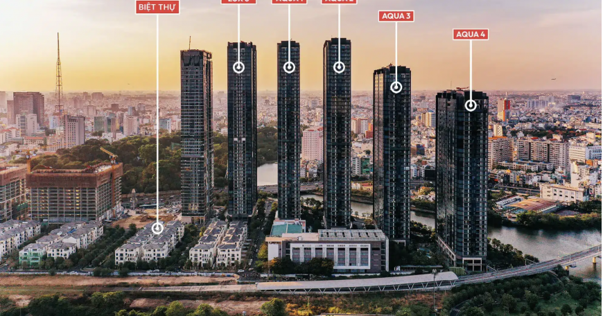 出租第一郡 Vinhomes Golden River 公寓 | 租金每月 2800 萬越南盾