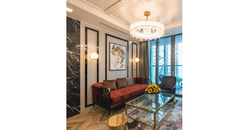 Apartment for Rent Q7 Boulevard - In District 7 with 2 Bedroom （69m2）only $650usd