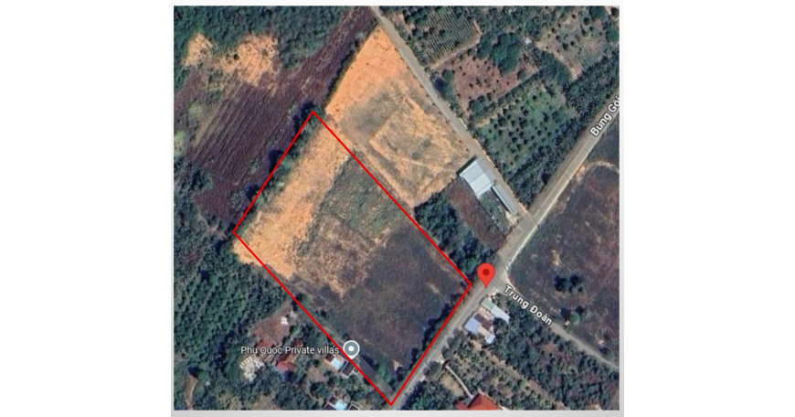 出售土地｜位於堅江省富國市 Cửa Dương 社 Búng Gội 村