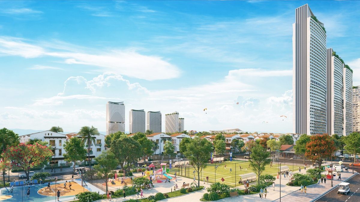 Blanca City OCC02 Blanca City 고층 구역 투시도