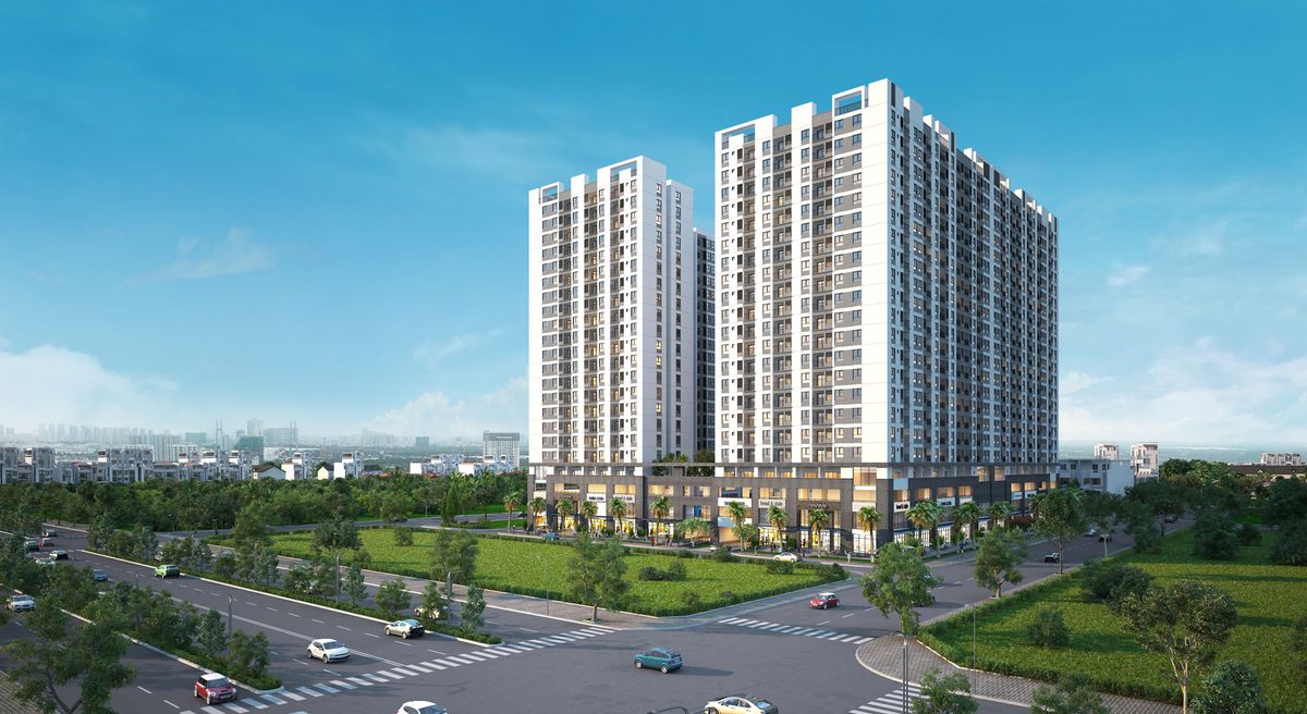 Q7 Boulevard 분양 프로젝트 외관 투시도