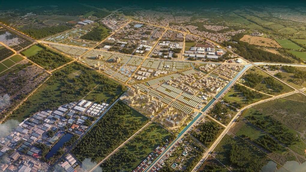 Vinhomes Saigon Park 전 구역 조감 투시도