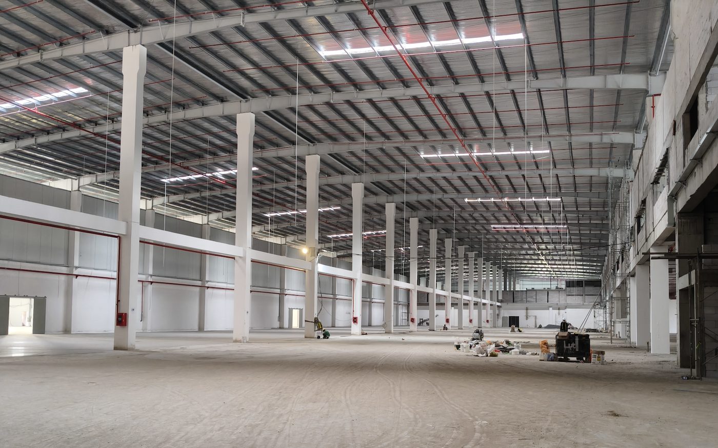 Nhà xưởng KCN Hựu Thạnh – Khu sản xuất tầng 1